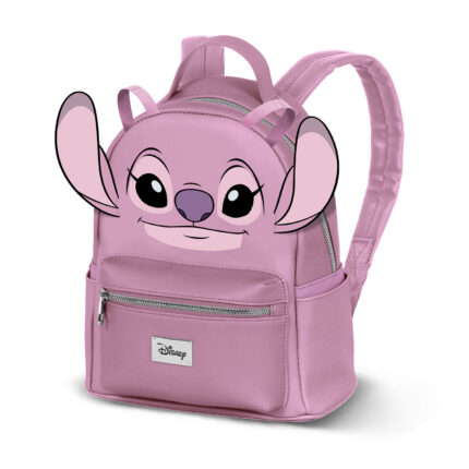 Disney Lilo y Stitch Angel Face Mochila Heady, Rosa