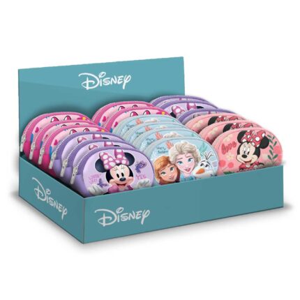 Disney Mickey Mouse Mix Expositor con 18 Monederos Pill, Multicolor