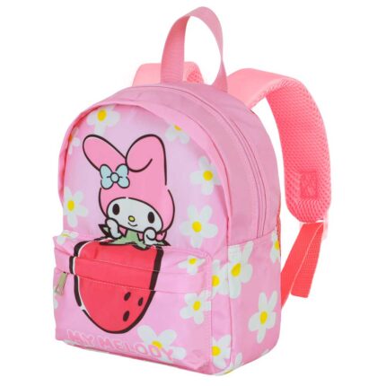 Hello Kitty My Melody Strawberry Mochila Preescolar Joy, Rosa