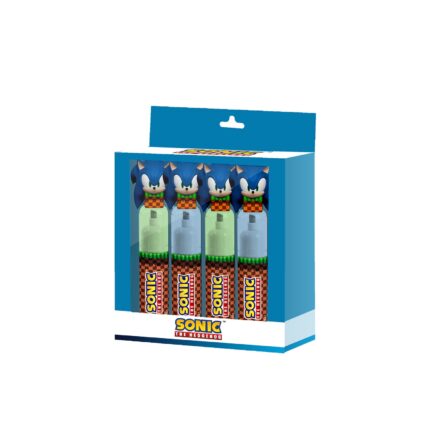 Sonic The Hedgehog Mix Pack 4 Marcadores, Multicolor